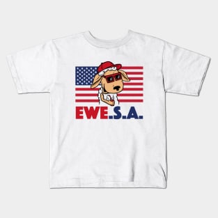 Ewe S A Kids T-Shirt